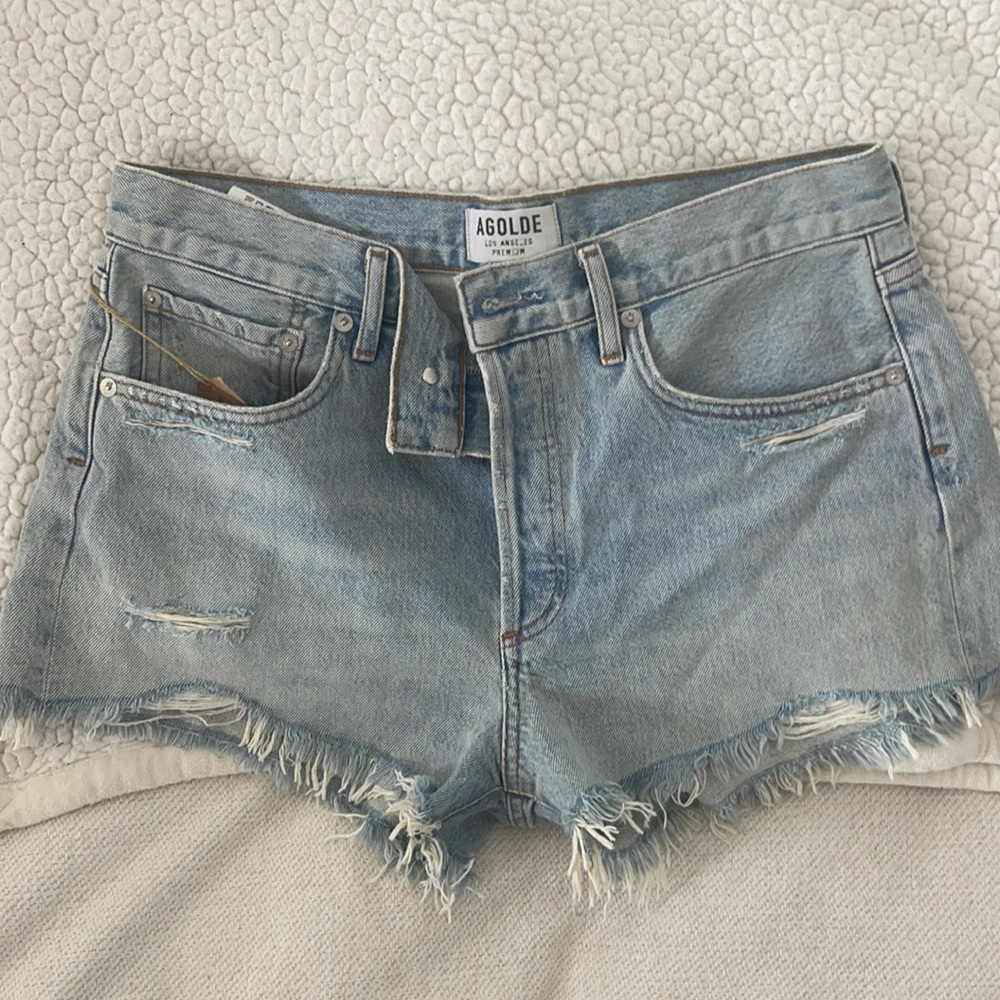 AGOLDE Parker vintage cut off shorts